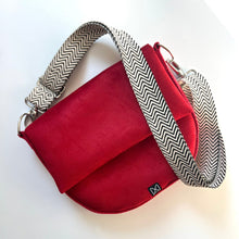 STRAP SIDE MINI red