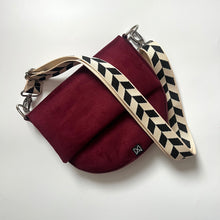 STRAP SIDE MINI claret